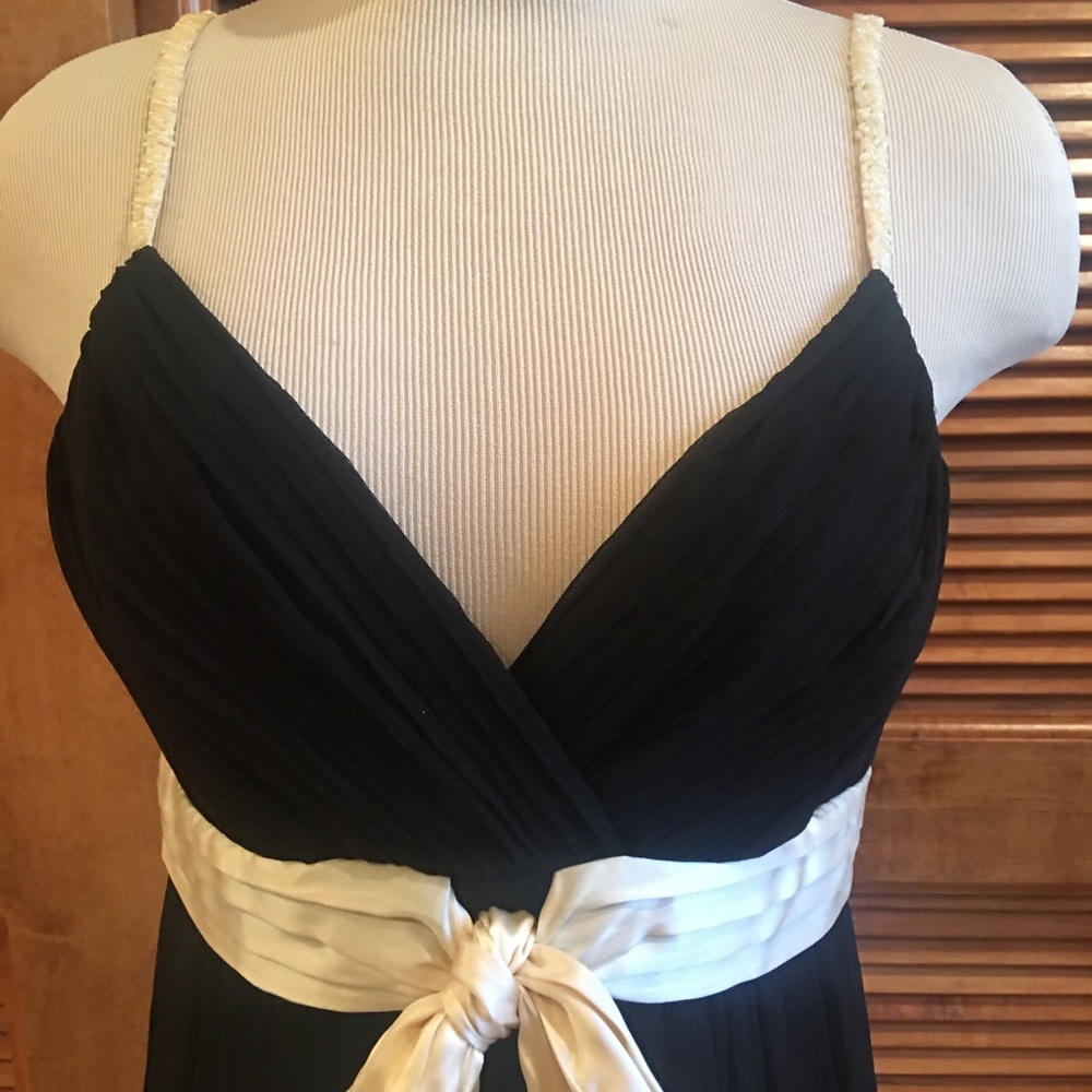 💜🔥NWT🔥💜 vintage Jones of NY Silk dress beaded - Picture 2 of 8